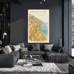 Amalfi Coast Dreamscape Poster