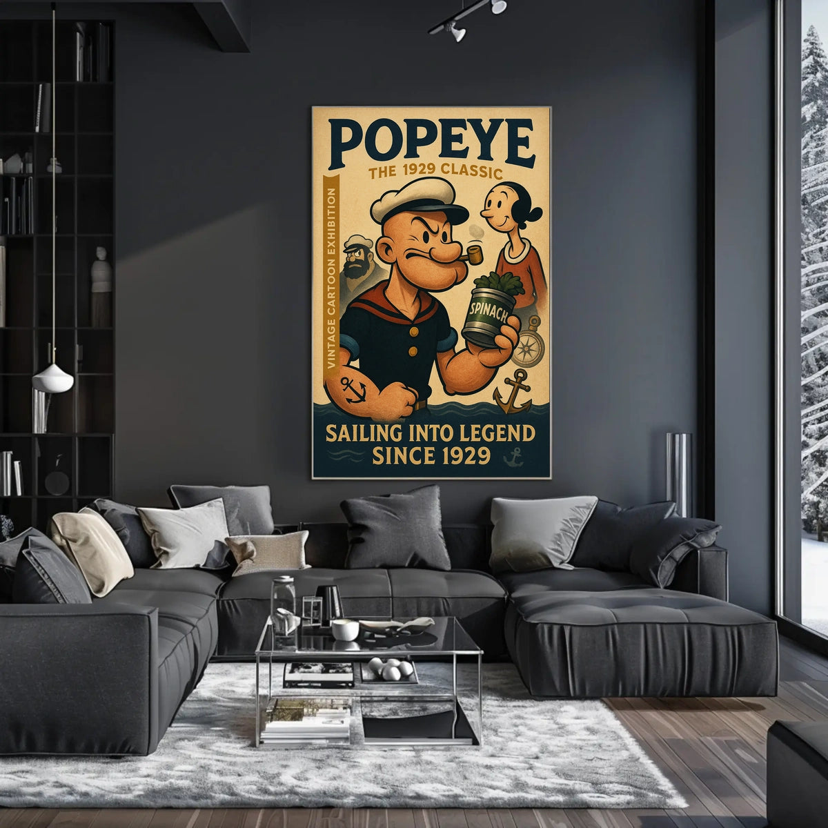 Popeye 1929 Art Poster POP-100