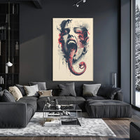 Serpent's Embrace Art Print Poster for Home Decor PosterGoat