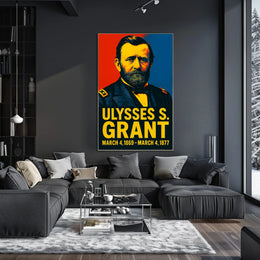 Ulysses S. Grant 18Th President Poster