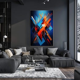 Dynamic Geometric Abstraction Abstract Poster PosterGoat