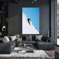 Skiing Adventure Poster