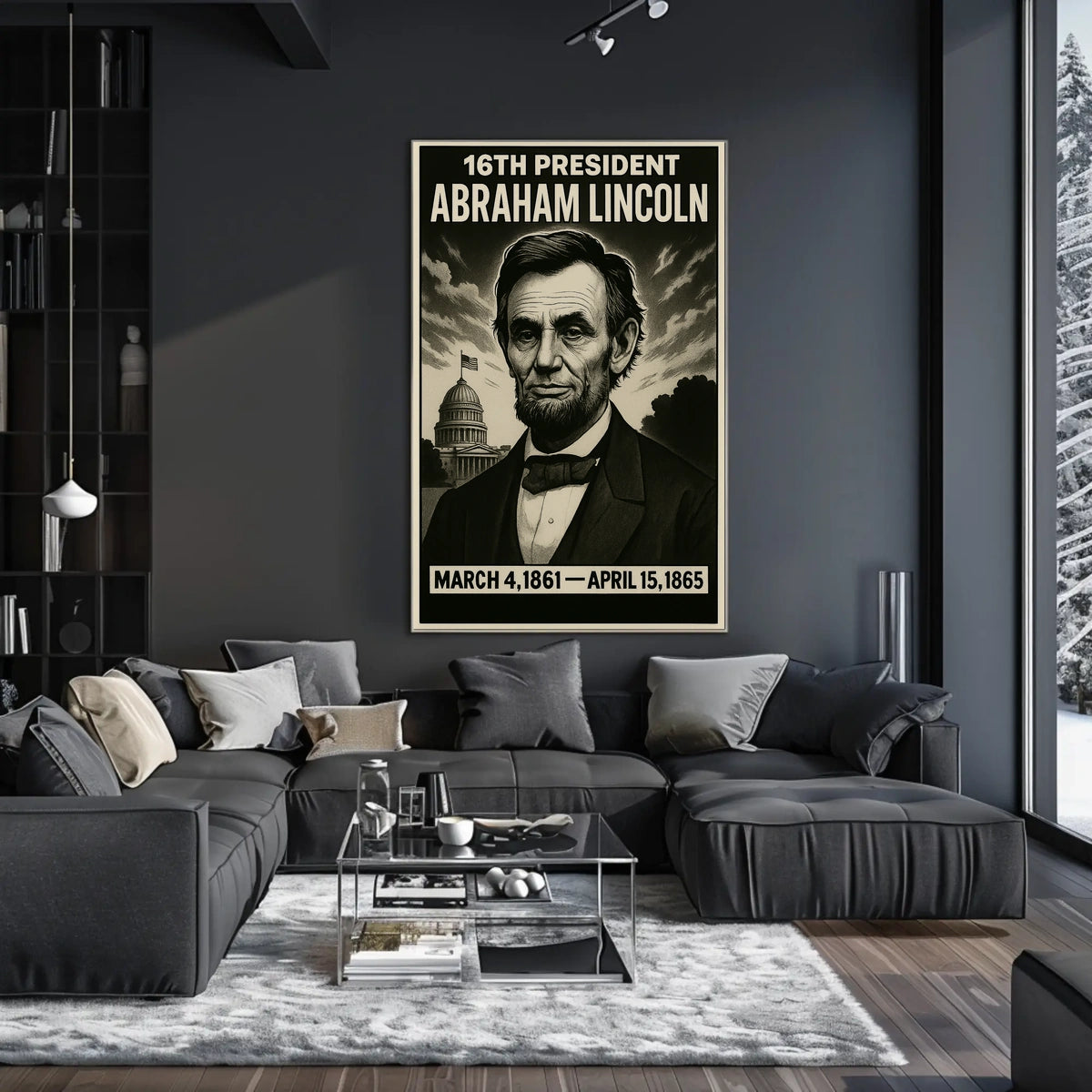 Abraham Lincoln 16Th President Poster