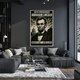 Abraham Lincoln 16Th President Poster