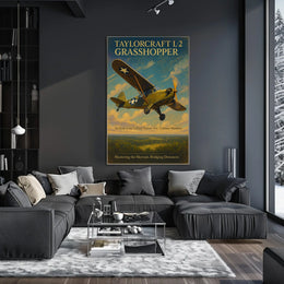 Taylorcraft L2 Grasshopper Poster