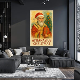 Athanasius Christmas Fusion Historical or Presidential Poster