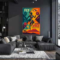 Fly South Africa Wander in Color Poster