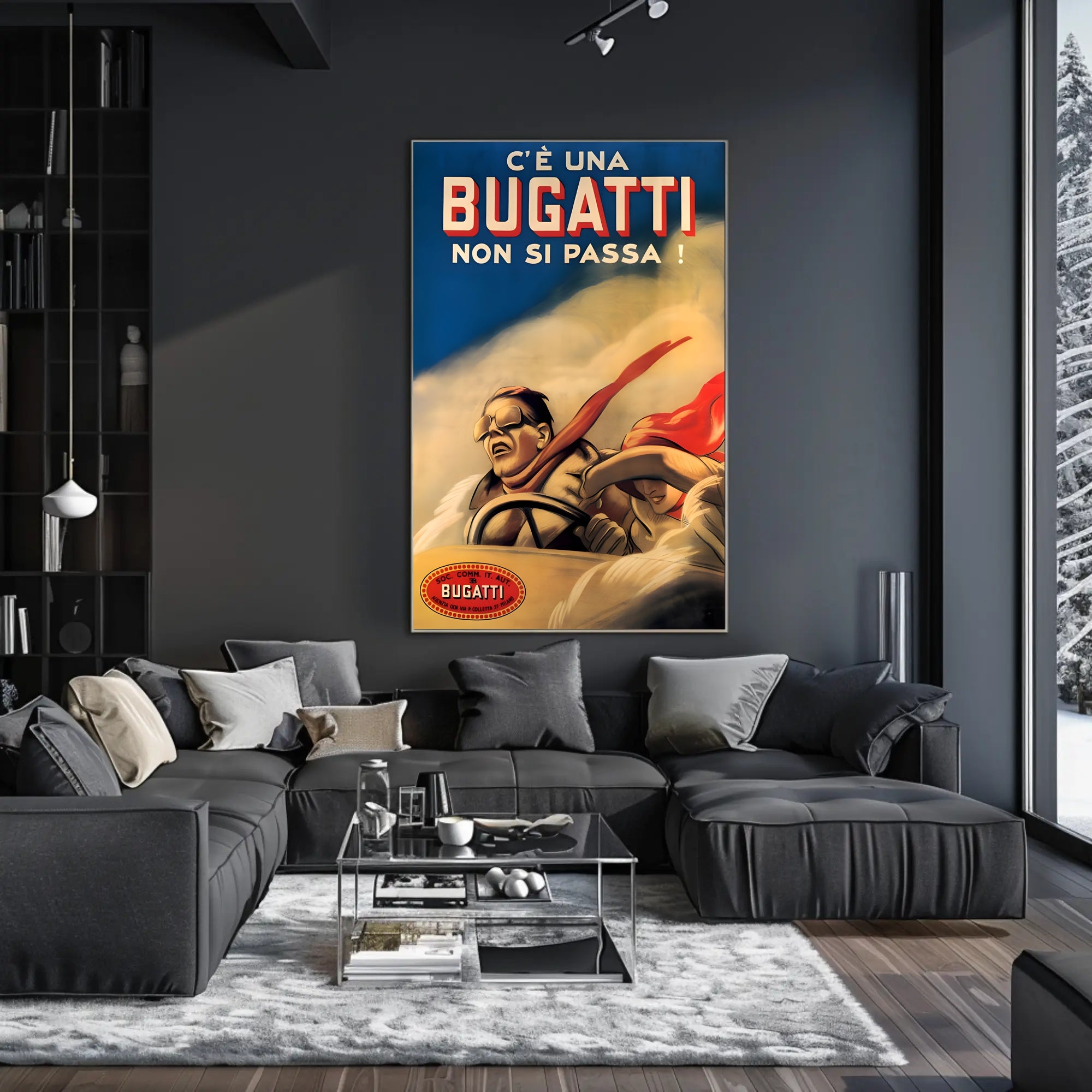 Bugatti Speed and Style Poster
