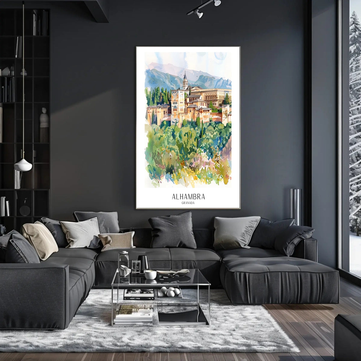 Alhambra of Granada Poster