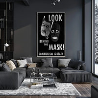 Anti-Communism Propaganda Poster PosterGoat