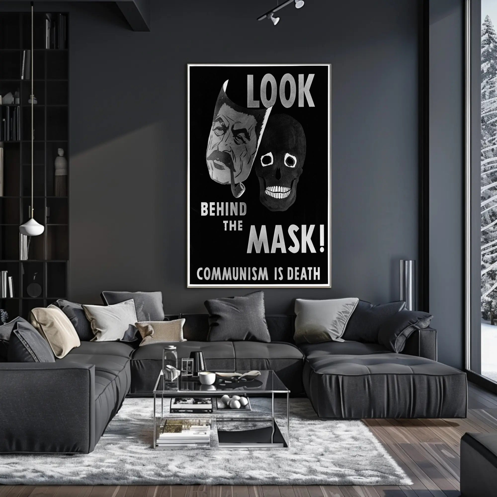 Anti-Communism Propaganda Poster PosterGoat