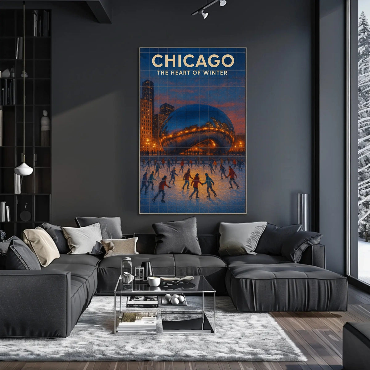 Chicago The Heart Of Winter Poster