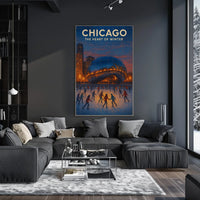 Chicago The Heart Of Winter Poster