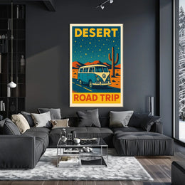 Desert Road Trip Poster