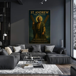 St. Andrew Religious Art Historical or Presidential Poster PosterGoat