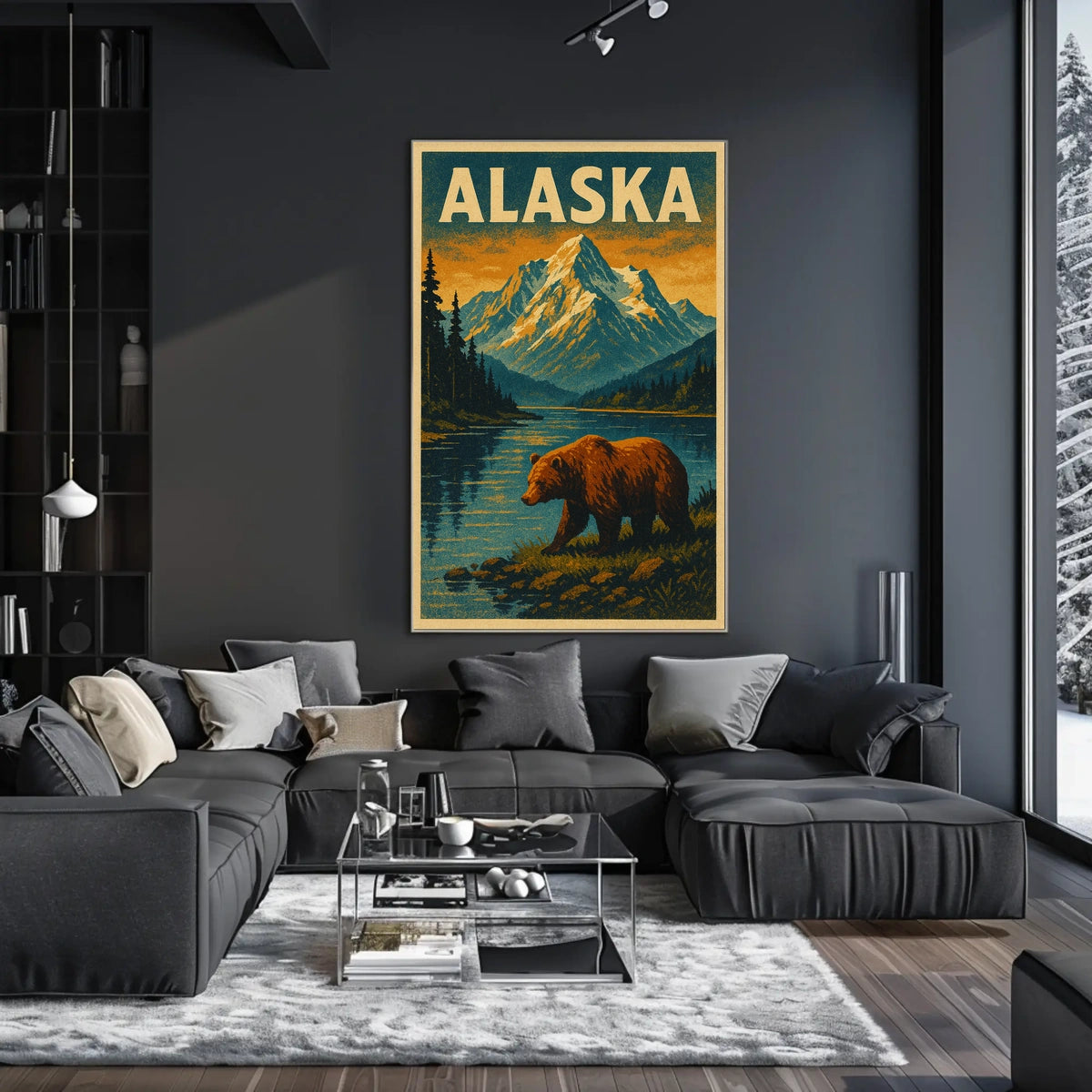 Majestic Alaska Poster