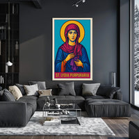St. Lydia Purpuraria Poster