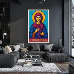 St. Lydia Purpuraria Poster
