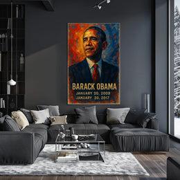 Barack Obama Presidential Tenure Poster
