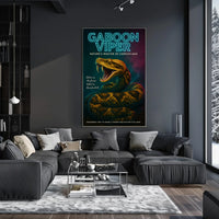 Gaboon Viper Natures Master of Camouflage Poster