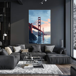 Golden Gate Bridge Timeless San Francisco Travel Poster