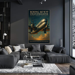 Boeing 367 YC-97 Stratofreighter Poster