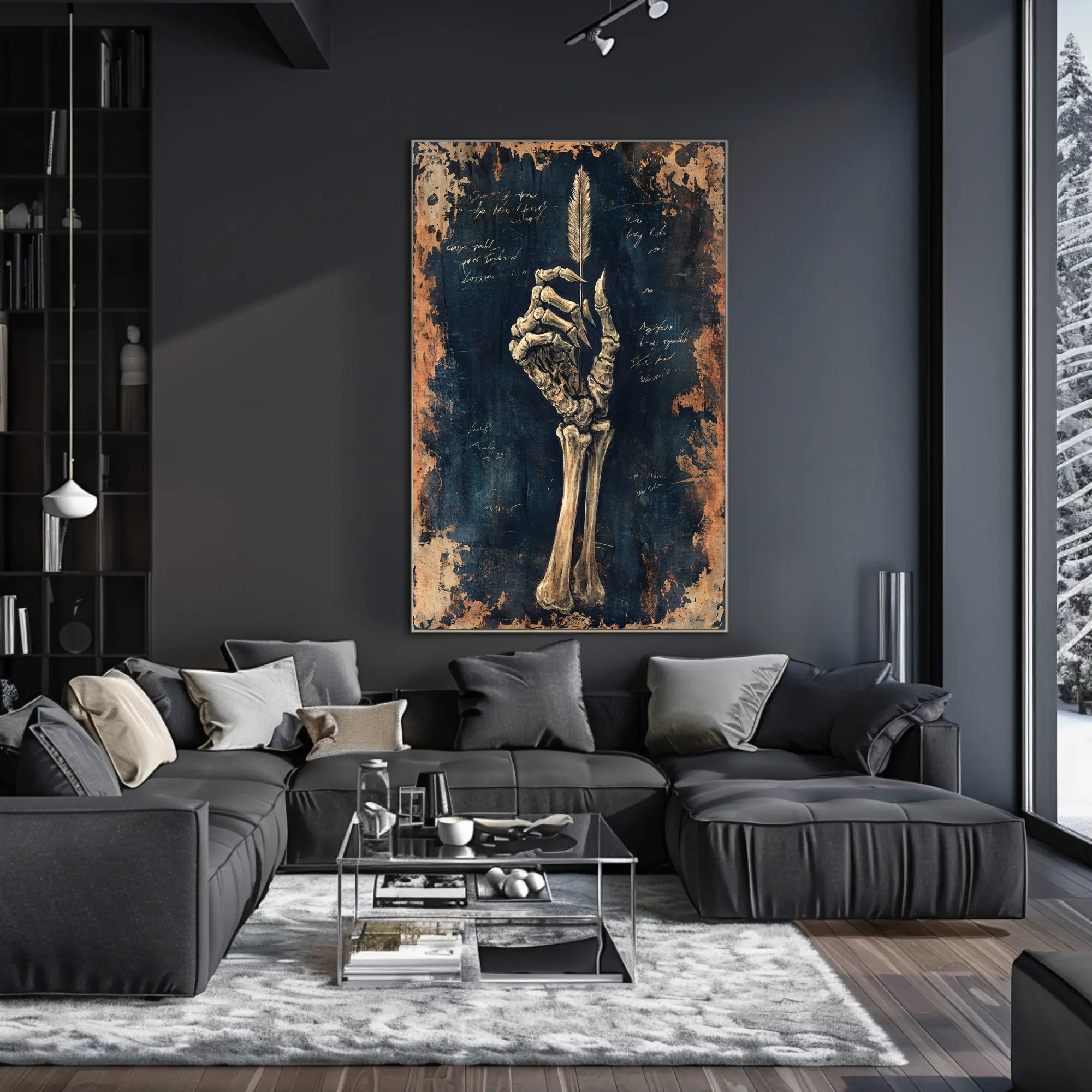 SkeletonS Quill Poster