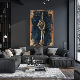 SkeletonS Quill Poster