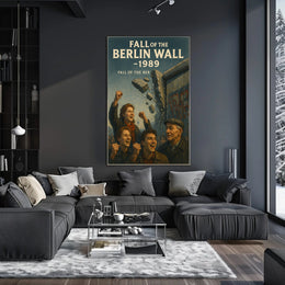 Fall of the Berlin Wall  1989 Poster PosterGoat