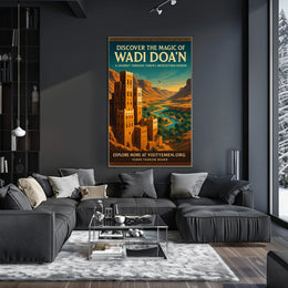 Discover The Magic Of Wadi DoaN Poster