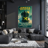 Jamaica Bobsleigh Team Winter Games Poster