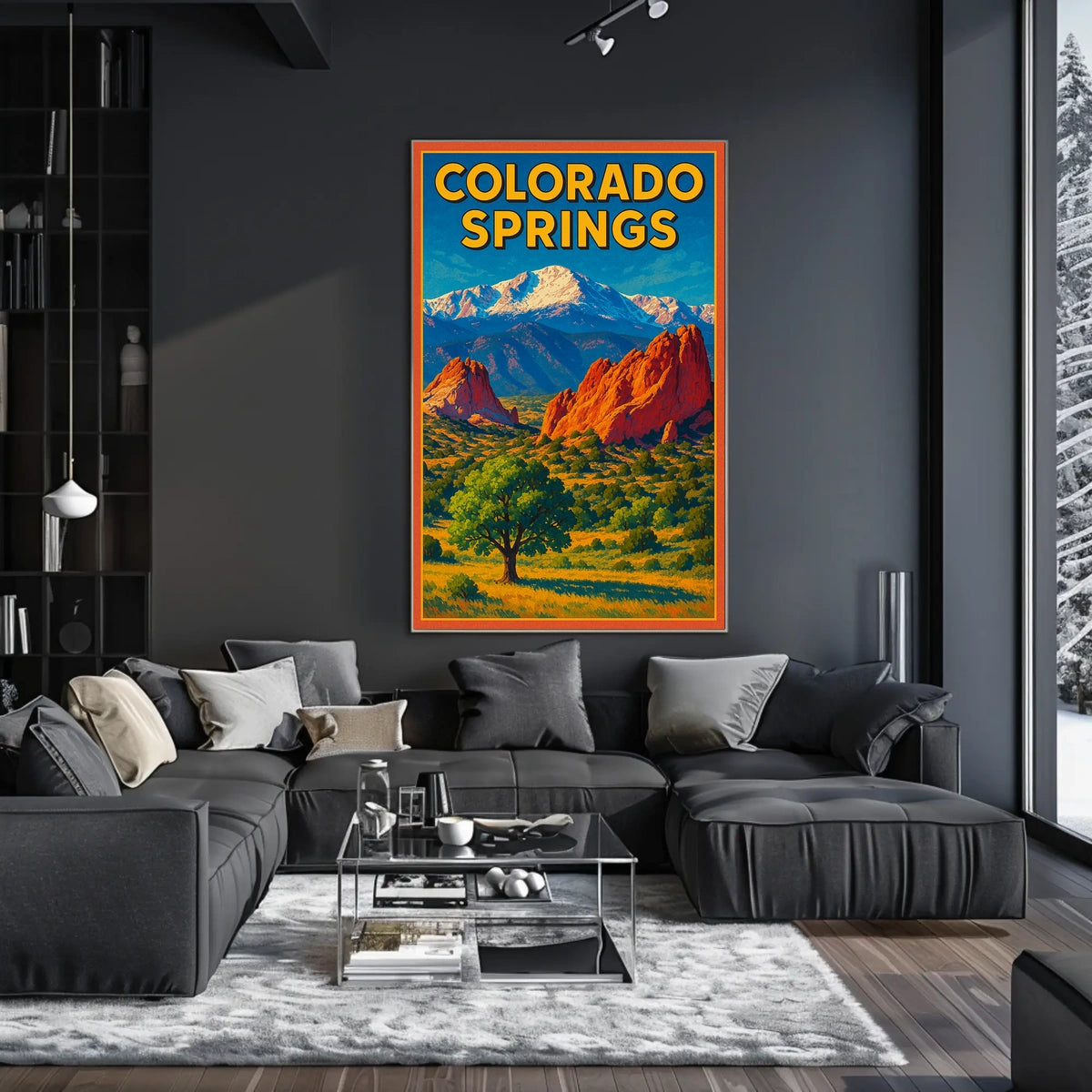 Colorado Springs Scenic Poster