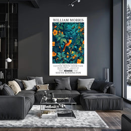 The Artistry of William Morris Exhibition Artistic Poster