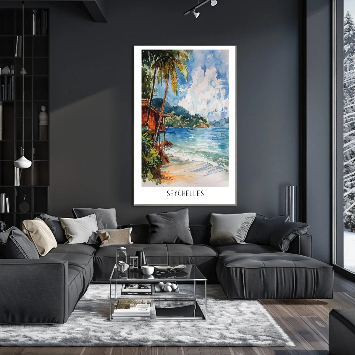 Serene Seychelles Poster