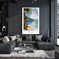 Serene Seychelles Poster