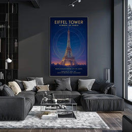 Eiffel Tower Symbol of Paris Poster