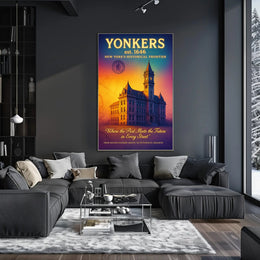 Yonkers New Yorks Historical Frontier Poster PosterGoat