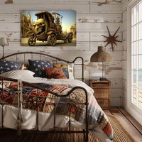 Fierce Steampunk Hybrid Vehicle Fantasy or Mythology Poster