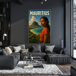 Mauritius Island Serenity Poster