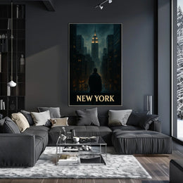 New York Cityscape Poster