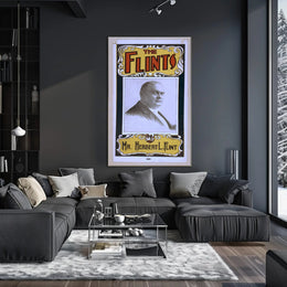 Mr. Herbert L. Flint Vintage Theatrical Poster