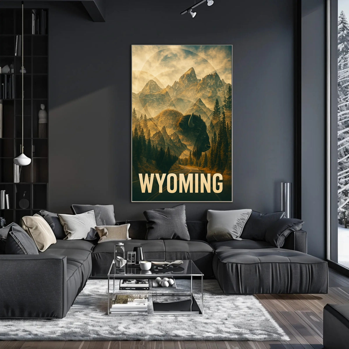 Wyoming Wilderness Poster