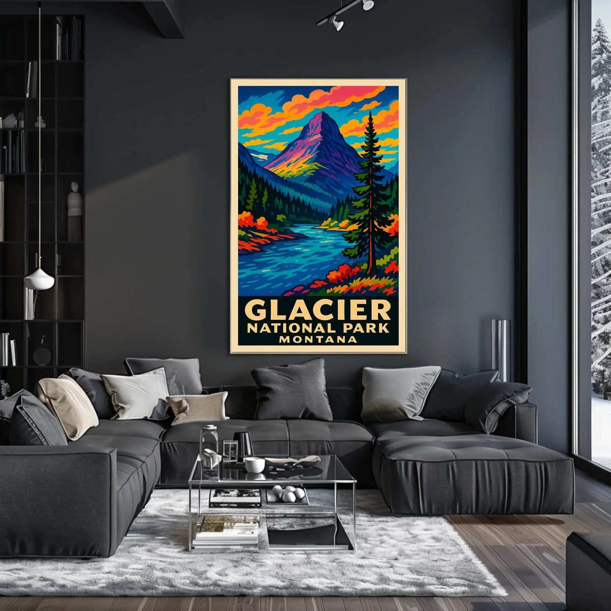 Glacier National Park Montana Poster