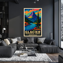 Glacier National Park Montana Poster