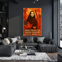 Saint Frances Xavier Cabrini Patron Of Poster