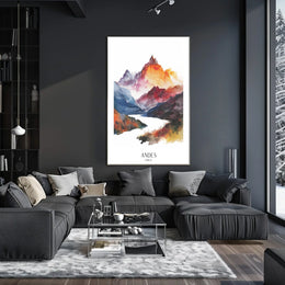 Andes Mountains Chile Poster