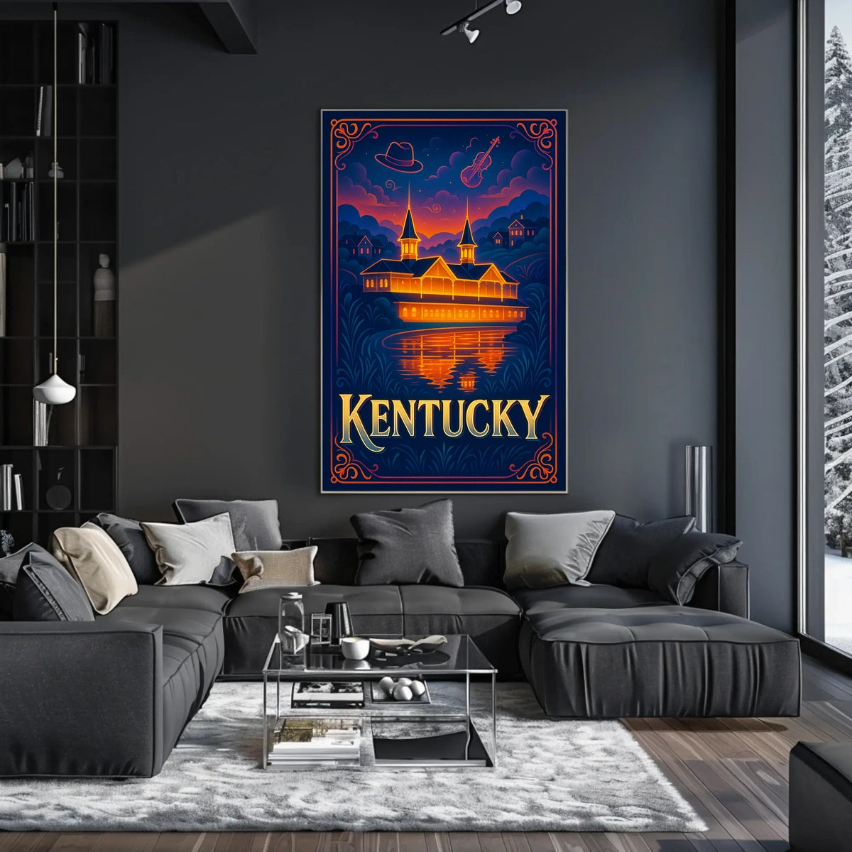 Kentucky A Scenic Tribute Poster