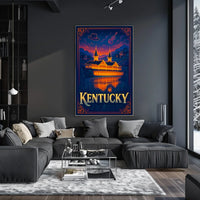 Kentucky A Scenic Tribute Poster