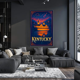 Kentucky A Scenic Tribute Poster