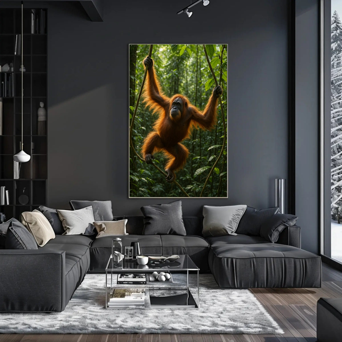 Orangutan in the Wild Poster